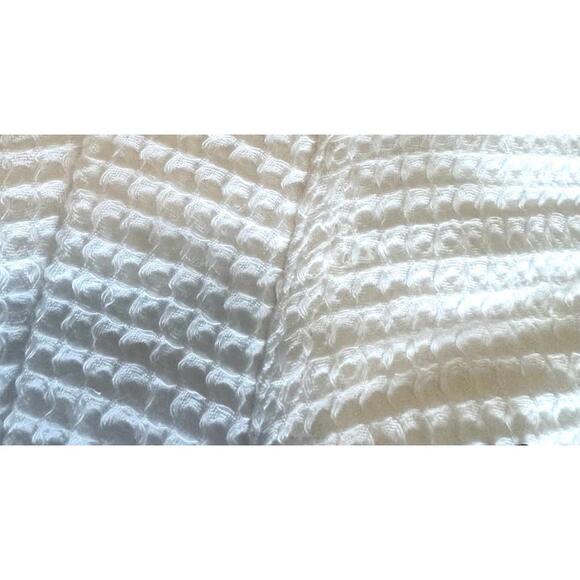 Boca Terry White Waffle Spa Bathrobe One Size Fits All Women’s NEW - Picture 3 of 4